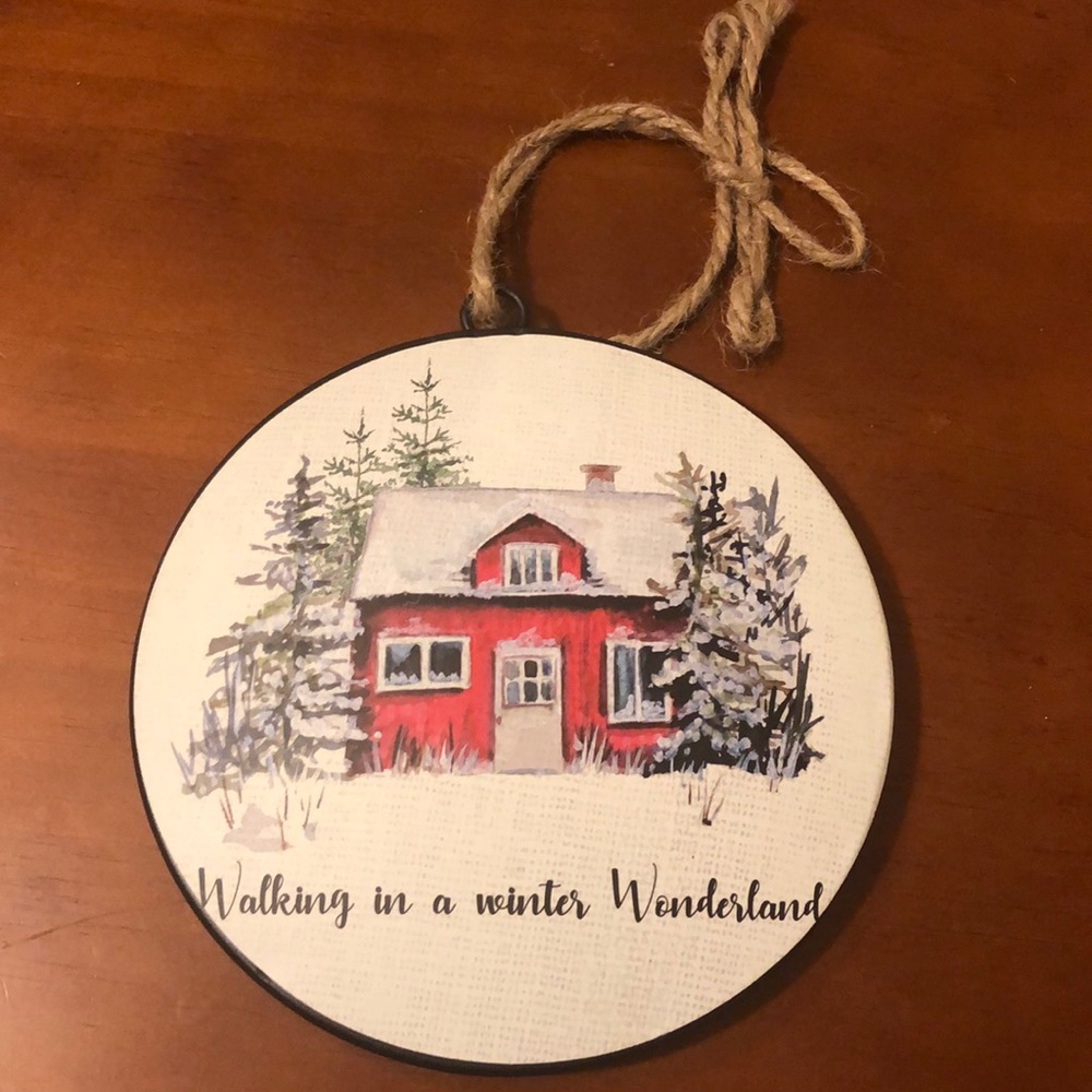 Large Winter Wonderland Ornament